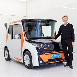 Электромобиль с офисом