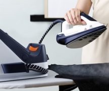 Работа утюга с парогенератором