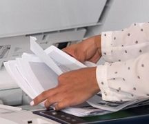 Работа с ксероксом