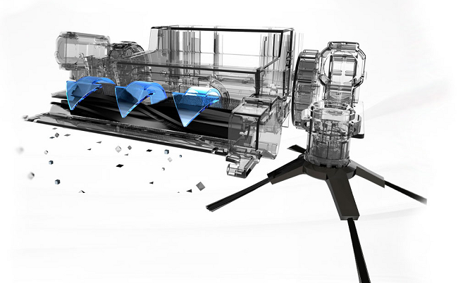 Спиралевидная щетка