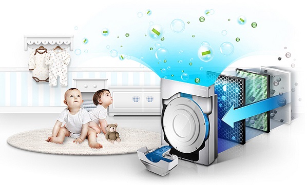 Очистительная система в детской комнате