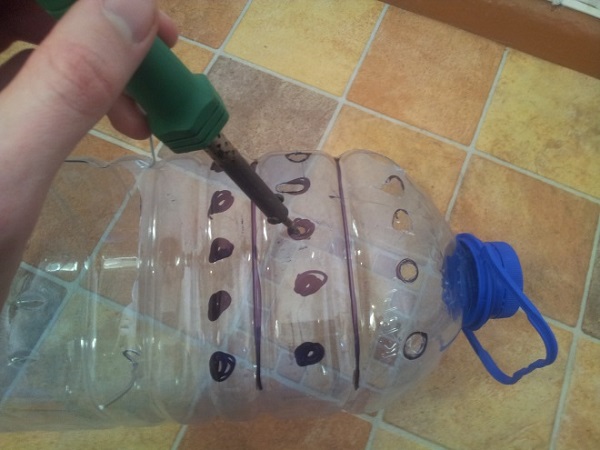 Прожигание отверстий