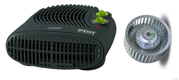 Вентилятор с крыльчаткой радиального типа