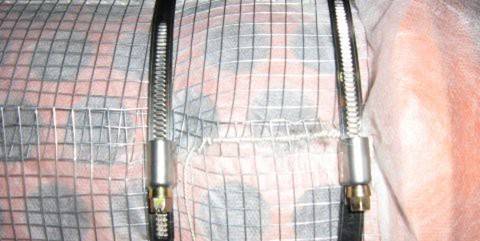 Соединение малярной сетки