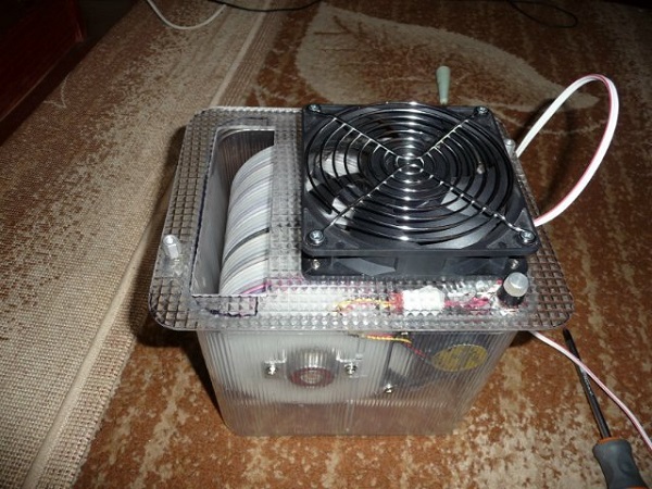 Самодельная мойка воздуха